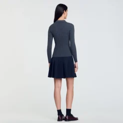 Pull En Maille à Côtes