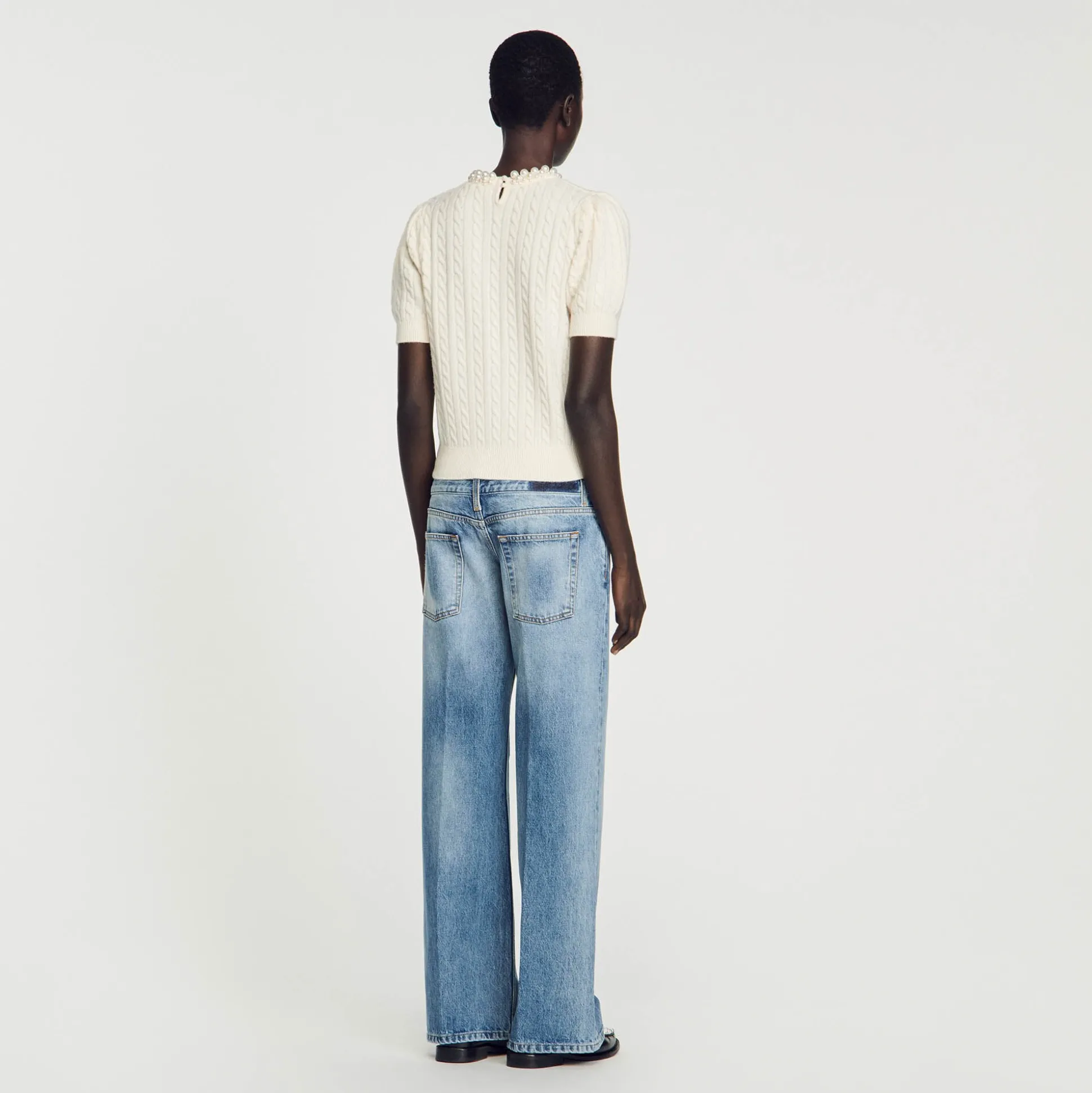 Pull En Maille Câblée