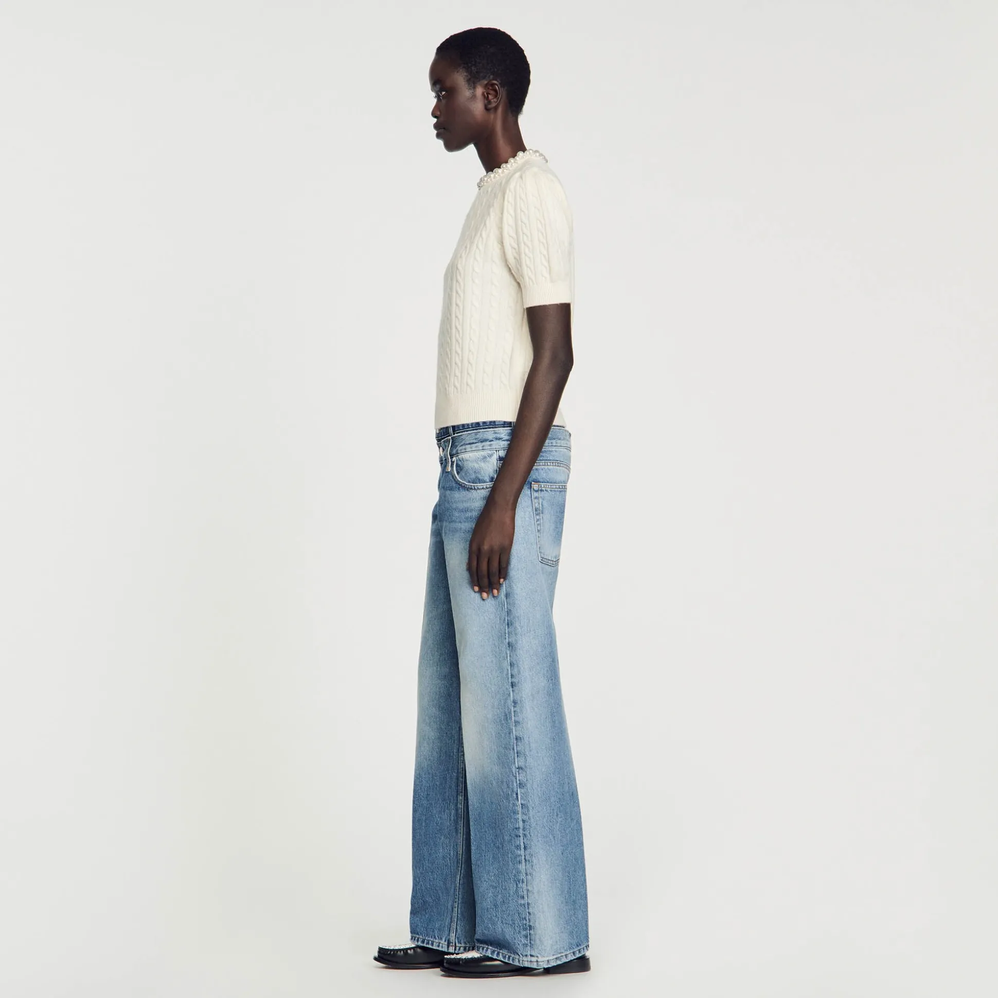 Pull En Maille Câblée