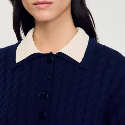 Pull En Maille Torsadée