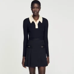 Pull Polo En Maille