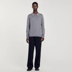 Pull Polo En Maille