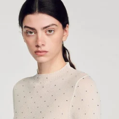 Pull Transparent Strassé