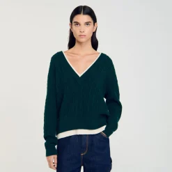 Pull Trompe L'œil En Maille