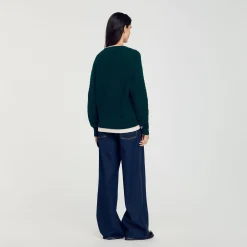 Pull Trompe L'œil En Maille