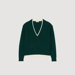 Pull Trompe L'œil En Maille
