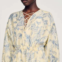 Robe à Imprimé Fleuri