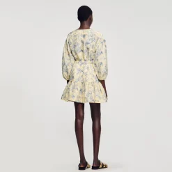 Robe à Imprimé Fleuri