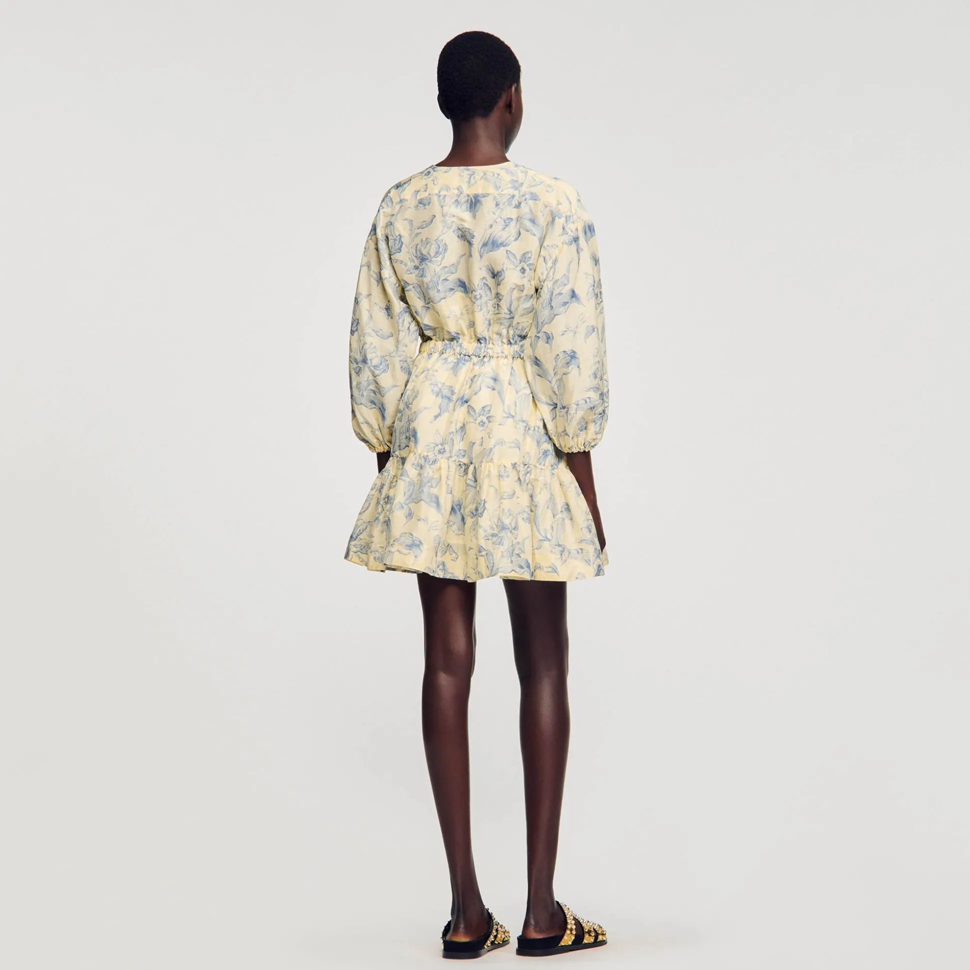 Robe à Imprimé Fleuri