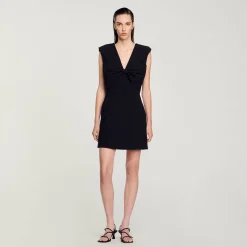 Robe Courte à Nœud