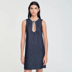 Robe Courte à Strass