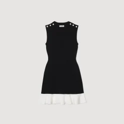 Robe Courte Bicolore