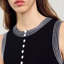 Robe Courte Boutonnée