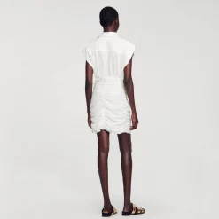 Robe Courte Drapée