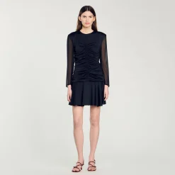 Robe Courte Drapée