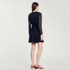 Robe Courte Drapée