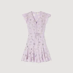 Robe Courte En Guipure Marguerites