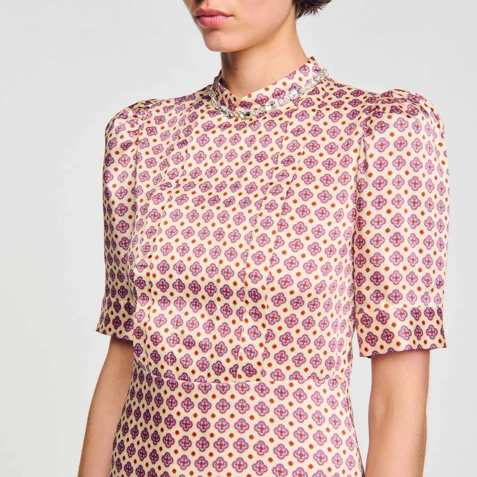 Robe Courte Imprimée