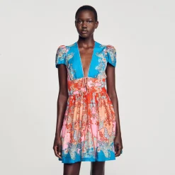 Robe Courte Imprimée