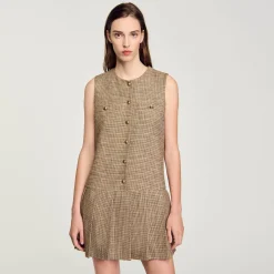 Robe Courte Pied De Puce