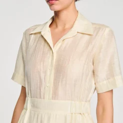 Robe Courte Volantée