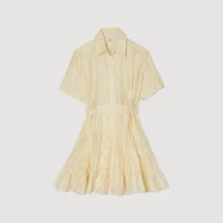 Robe Courte Volantée