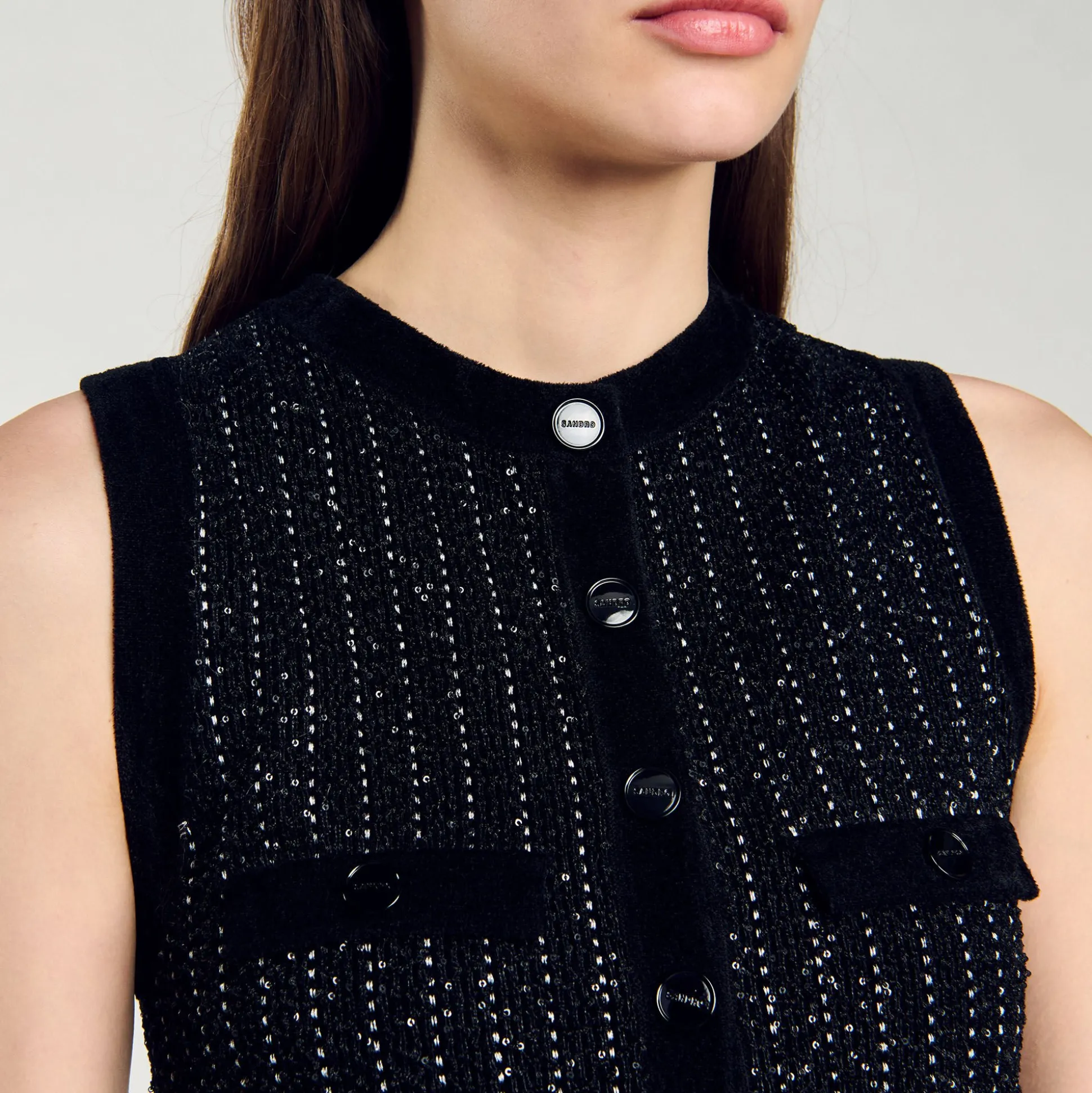 Robe En Maille Fantaisie