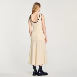Robe En Maille Pointelle