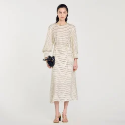 Robe Longue à Pois