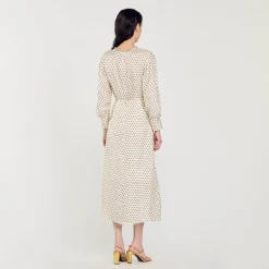 Robe Longue à Pois