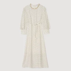 Robe Longue à Pois