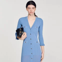 Robe Longue En Maille
