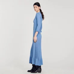 Robe Longue En Maille