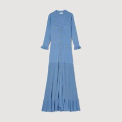 Robe Longue En Maille