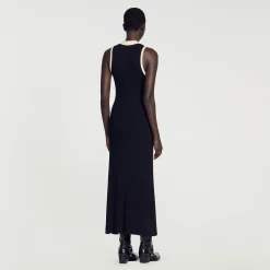 Robe Longue En Maille