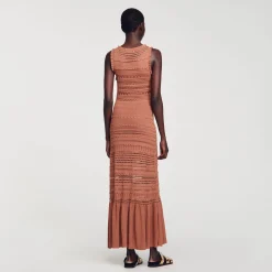 Robe Longue En Maille