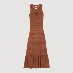 Robe Longue En Maille