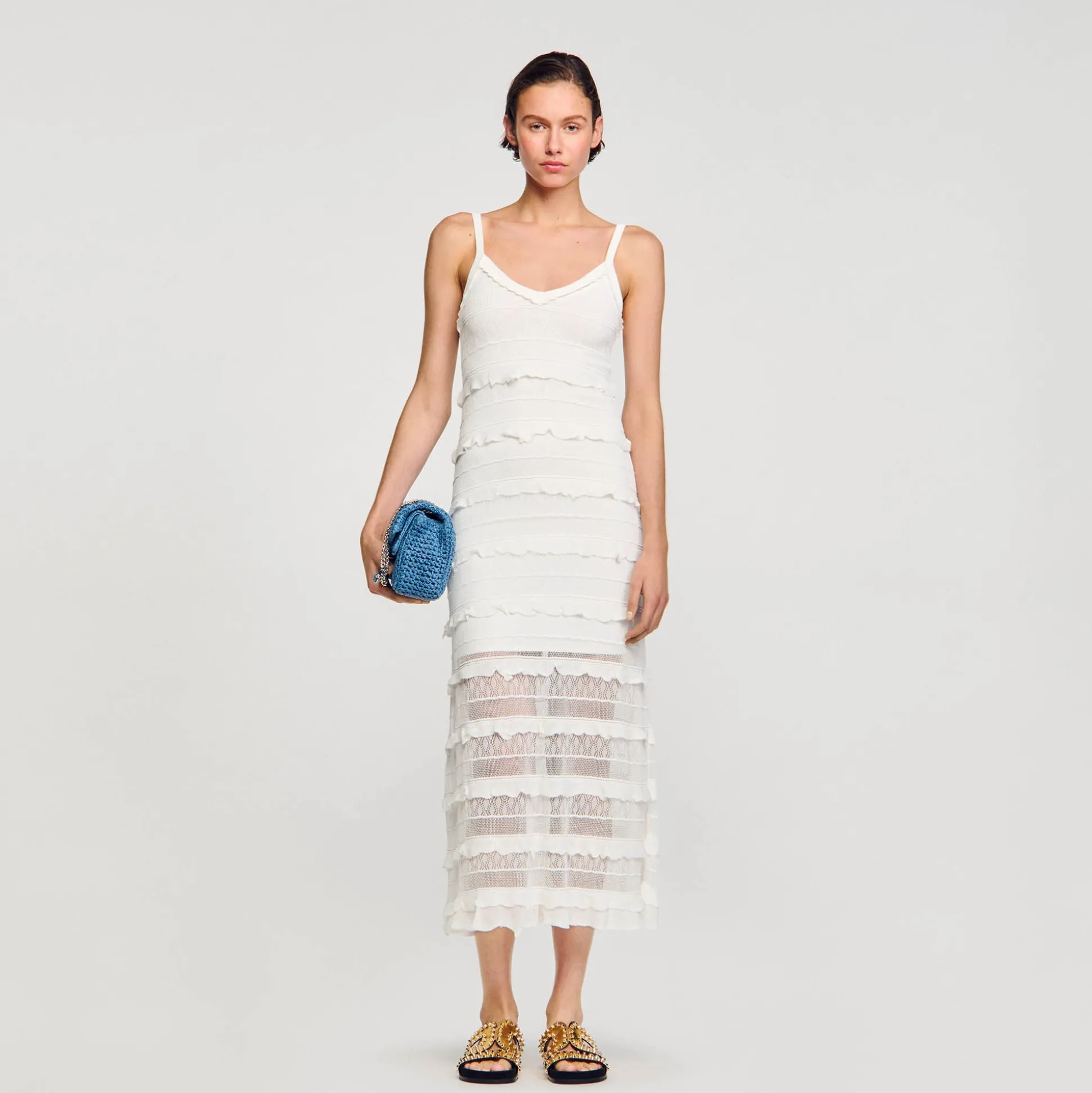 Robe Longue En Maille