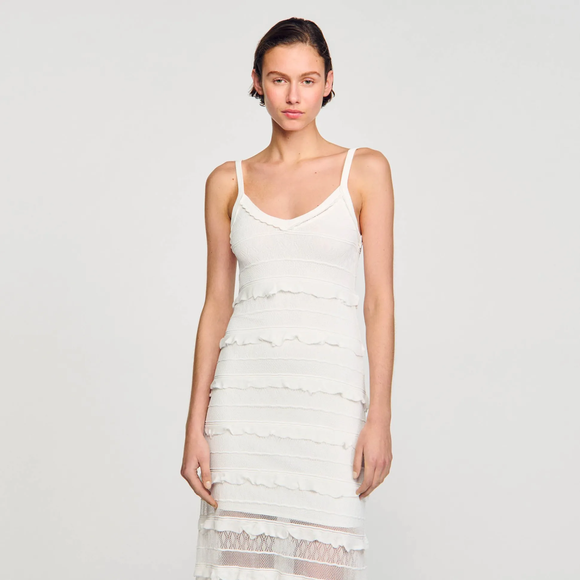Robe Longue En Maille