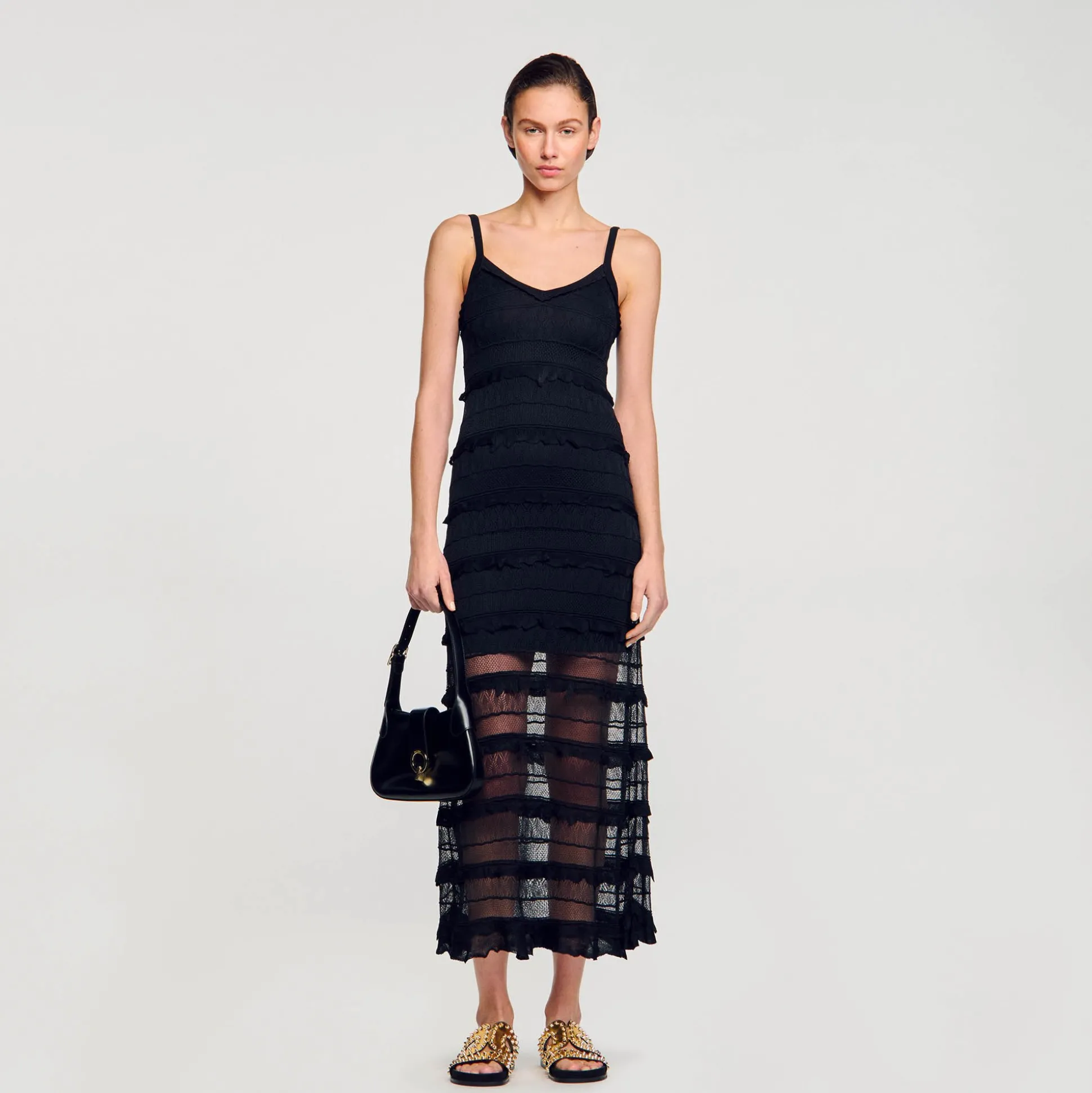 Robe Longue En Maille