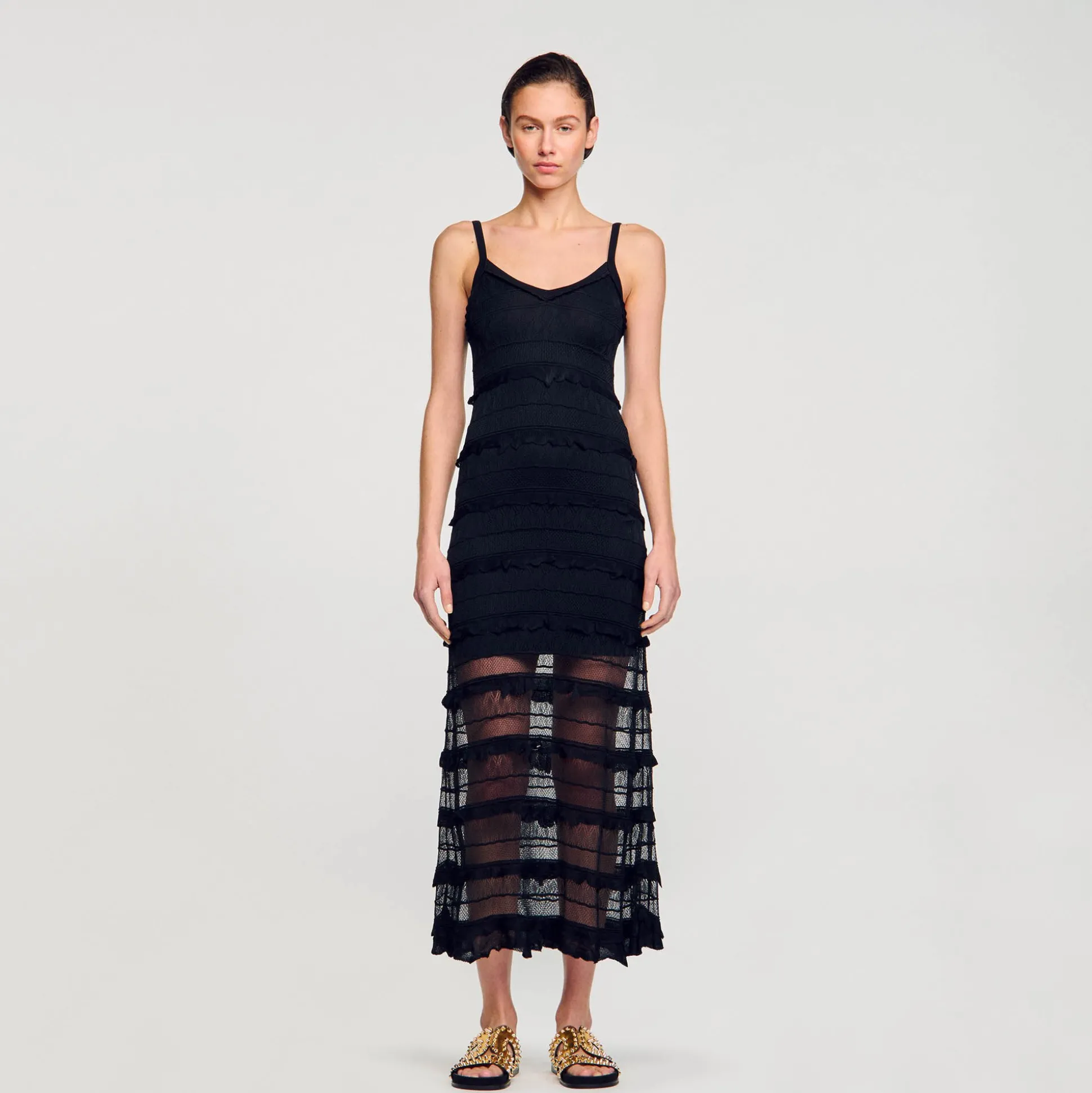Robe Longue En Maille
