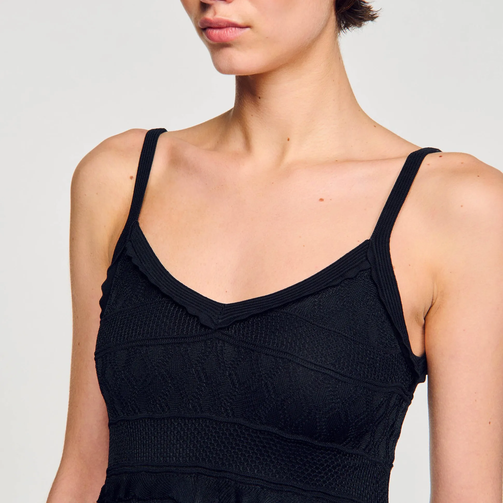 Robe Longue En Maille
