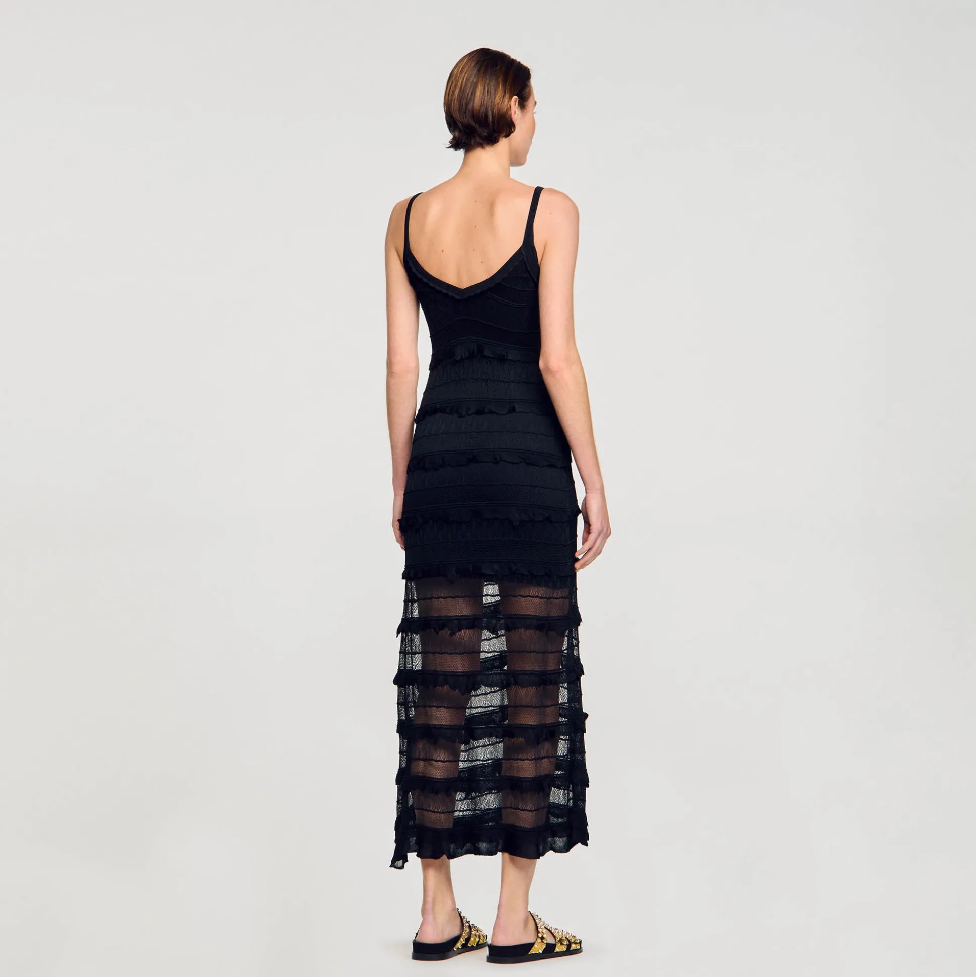 Robe Longue En Maille