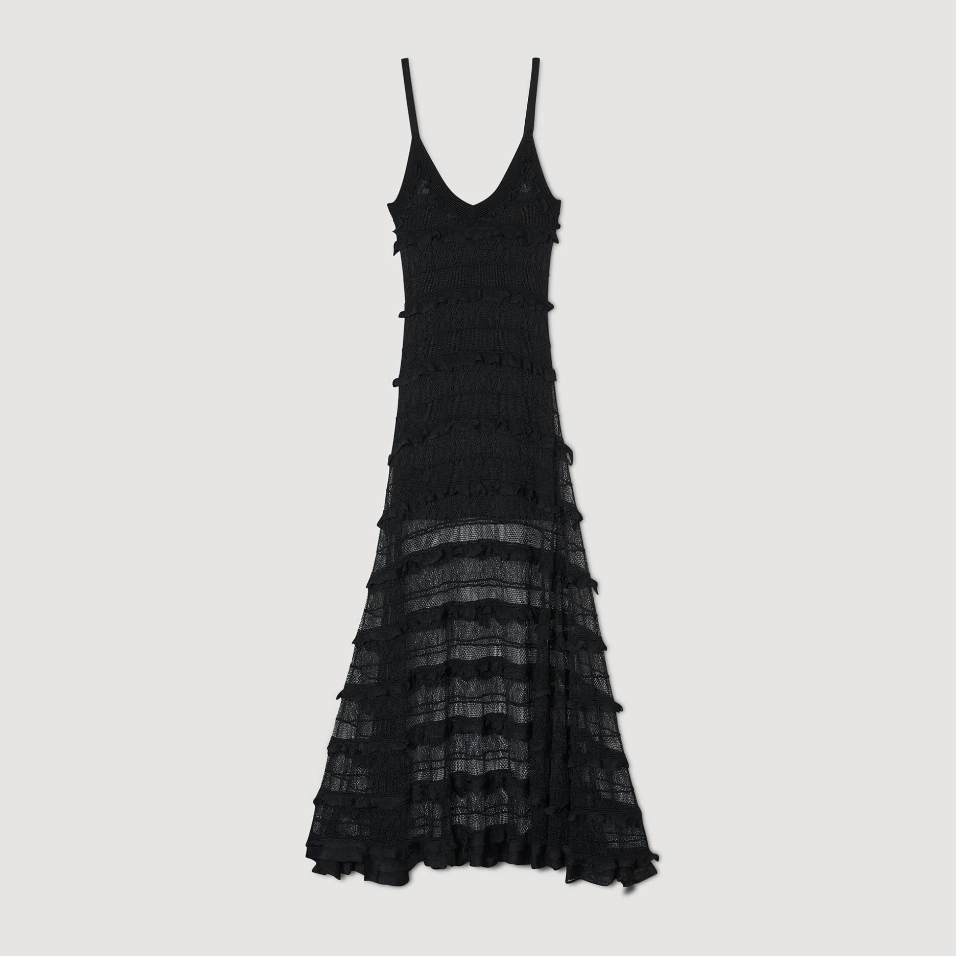 Robe Longue En Maille