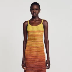 Robe Longue En Maille