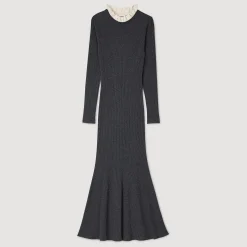 Robe Longue En Maille