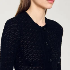 Robe Longue En Maille Effet Velours