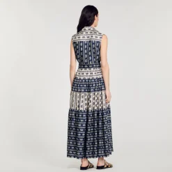 Robe Longue Imprimé Paisley