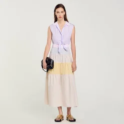 Robe Longue Patchwork