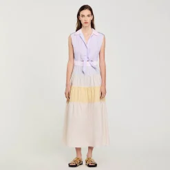 Robe Longue Patchwork
